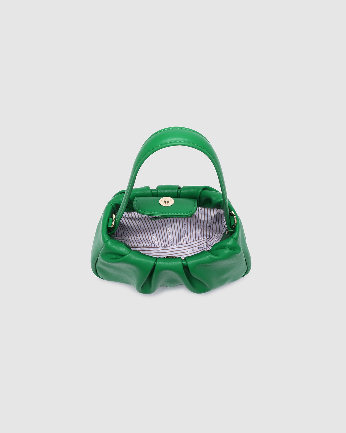 LOUENHIDE_UMA HANDBAG GREEN _ UMA HANDBAG GREEN _ Ebony Boutique NZ