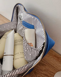 LOUENHIDE_VANESSA COSMETIC BAG ROYAL BLUE _ VANESSA COSMETIC BAG ROYAL BLUE _ Ebony Boutique NZ