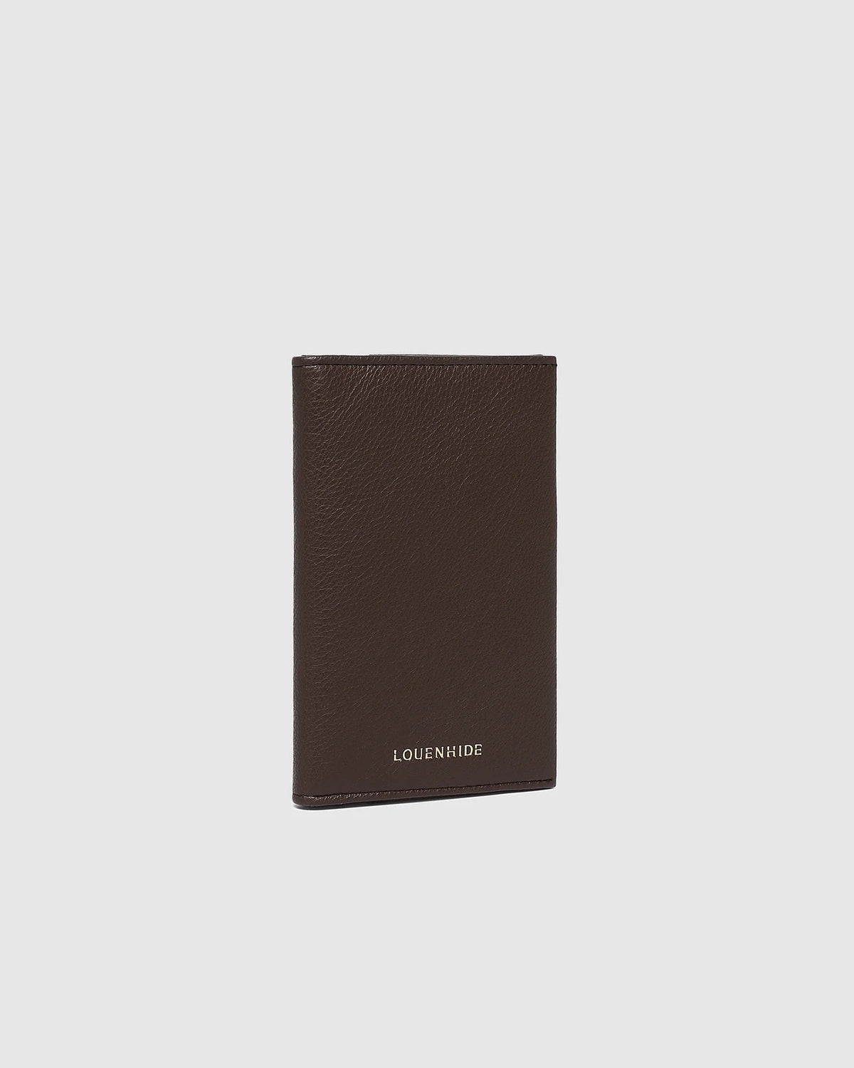 LOUENHIDE_VENICE PASSPORT HOLDER CHOCOLATE _ VENICE PASSPORT HOLDER CHOCOLATE _ Ebony Boutique NZ
