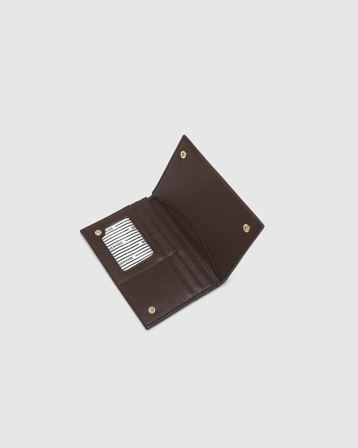 LOUENHIDE_VENICE PASSPORT HOLDER CHOCOLATE _ VENICE PASSPORT HOLDER CHOCOLATE _ Ebony Boutique NZ