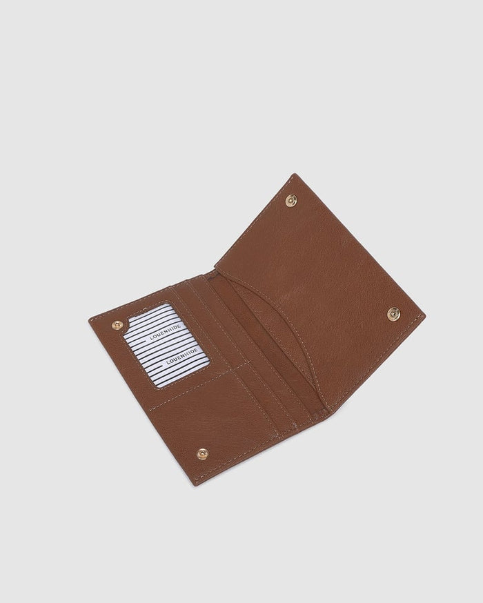 VENICE PASSPORT HOLDER COGNAC_by_LOUENHIDE_women's_in_New Zealand_ VENICE PASSPORT HOLDER COGNAC _