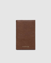 VENICE PASSPORT HOLDER COGNAC_by_LOUENHIDE_women's_in_New Zealand_ VENICE PASSPORT HOLDER COGNAC _