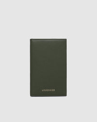 VENICE PASSPORT HOLDER OLIVE_by_LOUENHIDE_women's_in_New Zealand_ VENICE PASSPORT HOLDER OLIVE _