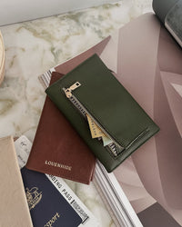 VENICE PASSPORT HOLDER SADDLE MALT_by_LOUENHIDE_women's_in_New Zealand_ VENICE PASSPORT HOLDER SADDLE MALT _