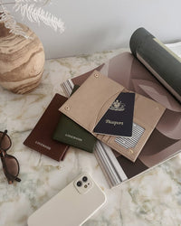 VENICE PASSPORT HOLDER SADDLE MALT_by_LOUENHIDE_women's_in_New Zealand_ VENICE PASSPORT HOLDER SADDLE MALT _