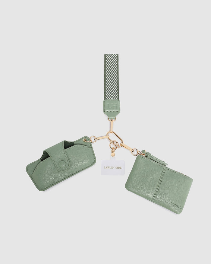 LOUENHIDE_ZIGGY ACCESSORY BUNDLE SAGE GREEN _ ZIGGY ACCESSORY BUNDLE SAGE GREEN _ Ebony Boutique NZ