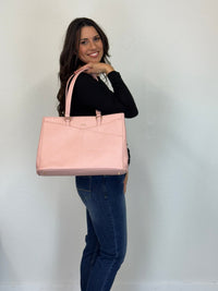 LOVEVOOK_ADDISON LAPTOP BAG BLUSH PINK _ ADDISON LAPTOP BAG BLUSH PINK _ Ebony Boutique NZ