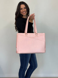 LOVEVOOK_ADDISON LAPTOP BAG BLUSH PINK _ ADDISON LAPTOP BAG BLUSH PINK _ Ebony Boutique NZ