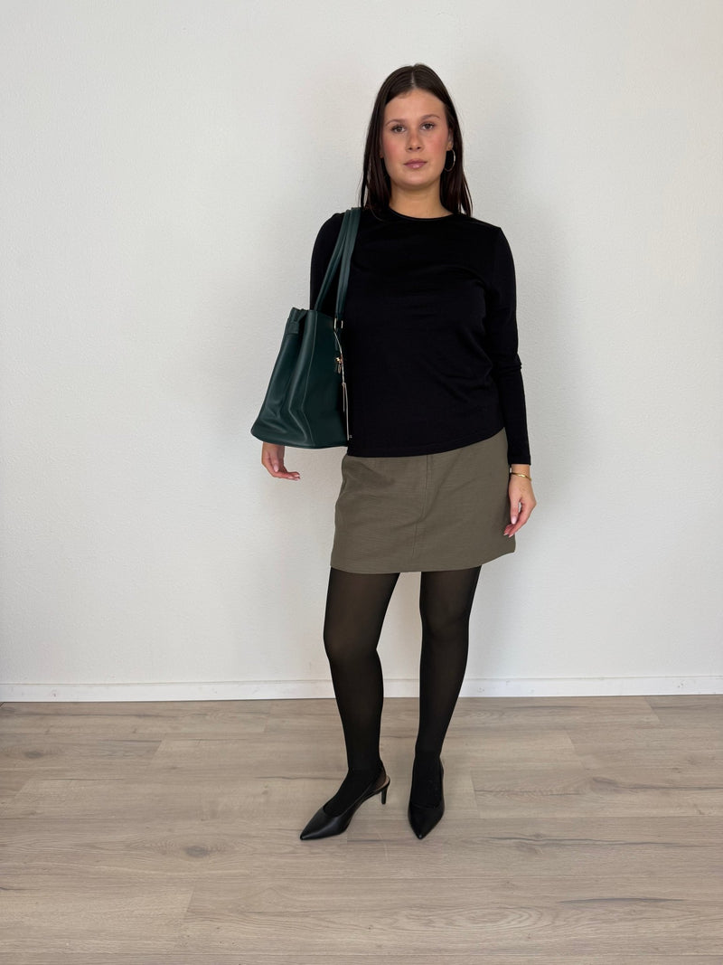LOVEVOOK_ADDISON LAPTOP BAG FOREST GREEN _ ADDISON LAPTOP BAG FOREST GREEN _ Ebony Boutique NZ