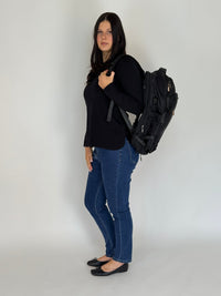 LOVEVOOK_ASHTON TRAVEL BAG BLACK _ ASHTON TRAVEL BAG BLACK _ Ebony Boutique NZ