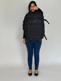 LOVEVOOK_ASHTON TRAVEL BAG BLACK _ ASHTON TRAVEL BAG BLACK _ Ebony Boutique NZ