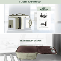 LOVEVOOK_ASPEN TRAVEL BAG LINEN/BLACK/TAN _ ASPEN TRAVEL BAG LINEN/BLACK/TAN _ Ebony Boutique NZ