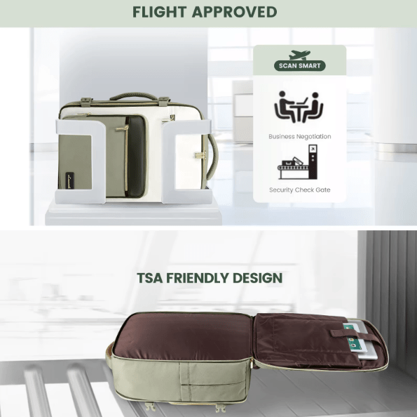 LOVEVOOK_ASPEN TRAVEL BAG LINEN/BLACK/TAN _ ASPEN TRAVEL BAG LINEN/BLACK/TAN _ Ebony Boutique NZ