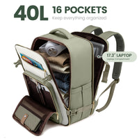 LOVEVOOK_ASPEN TRAVEL BAG LINEN/BLACK/TAN _ ASPEN TRAVEL BAG LINEN/BLACK/TAN _ Ebony Boutique NZ