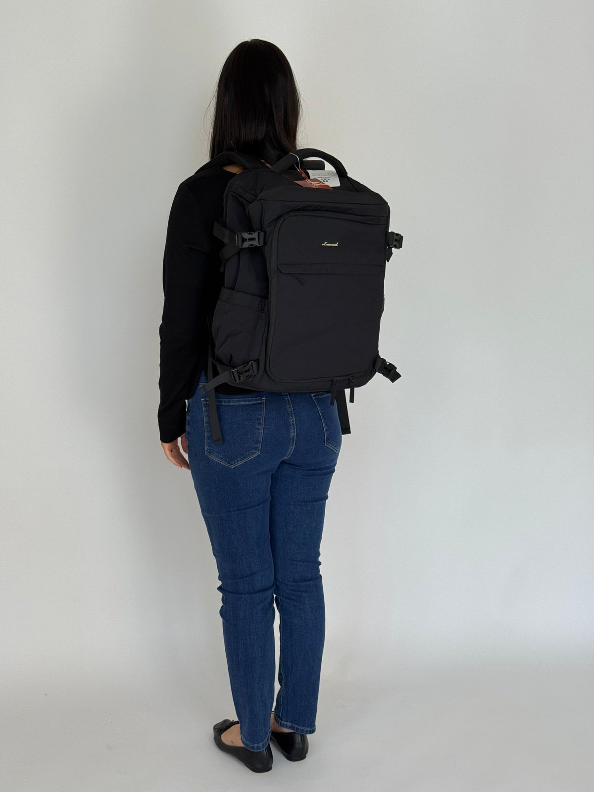 LOVEVOOK_COLORADO TRAVEL BAG BLACK _ COLORADO TRAVEL BAG BLACK _ Ebony Boutique NZ