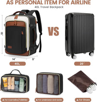 LOVEVOOK_DAKOTA TRAVEL BAG LINEN/BLACK/TAN _ DAKOTA TRAVEL BAG LINEN/BLACK/TAN _ Ebony Boutique NZ