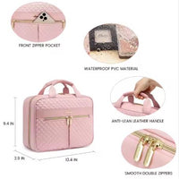 LOVEVOOK_HOLLY COSMETIC BAG PINK _ HOLLY COSMETIC BAG PINK _ Ebony Boutique NZ