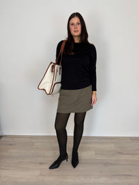 LOVEVOOK_MADDIE LAPTOP COOLER BAG QUILTED VANILLA/TAN _ MADDIE LAPTOP COOLER BAG QUILTED VANILLA/TAN _ Ebony Boutique NZ