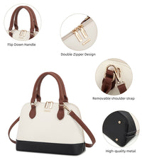 LOVEVOOK_RUBY CROSSBODY BAG WHITE/BLACK _ RUBY CROSSBODY BAG WHITE/BLACK _ Ebony Boutique NZ