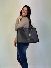 LOVEVOOK_SIENNA LAPTOP BAG BLACK _ SIENNA LAPTOP BAG BLACK _ Ebony Boutique NZ