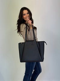 LOVEVOOK_SOPHIA LAPTOP BAG BLACK _ SOPHIA LAPTOP BAG BLACK _ Ebony Boutique NZ
