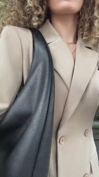 Louenhide Monaco Shoulder Bag and Pouch Set Black women’s large work tote style shoulder bag New Zealand fits laptop up to 16 inch with compartments and organiser pouch