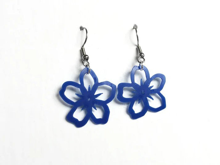 REMIX PLASTICS_FORGET ME NOT EARRINGS _ FORGET ME NOT EARRINGS _ Ebony Boutique NZ