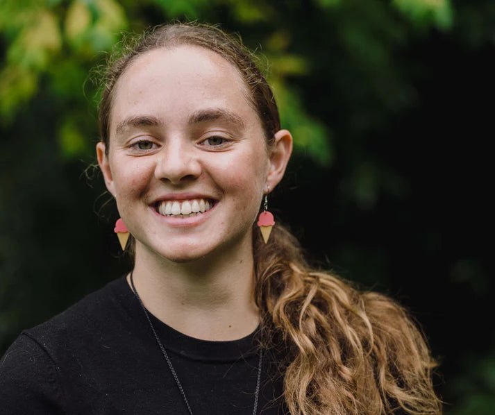 REMIX PLASTICS_ICE CREAM EARRINGS _ ICE CREAM EARRINGS _ Ebony Boutique NZ
