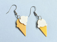 REMIX PLASTICS_ICE CREAM EARRINGS _ ICE CREAM EARRINGS _ Ebony Boutique NZ