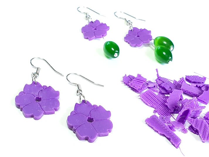 REMIX PLASTICS_POROPORO EARRINGS _ POROPORO EARRINGS _ Ebony Boutique NZ