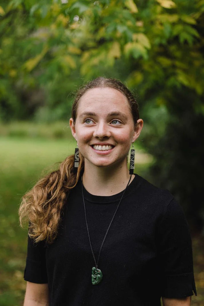 REMIX PLASTICS_REWIND EARRINGS LAYERED _ REWIND EARRINGS LAYERED _ Ebony Boutique NZ