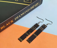 REMIX PLASTICS_REWIND EARRINGS LAYERED _ REWIND EARRINGS LAYERED _ Ebony Boutique NZ