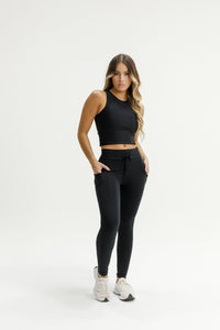 ROSE ROAD_DRAWSTRING POCKET LEGGING ROSE ROAD _ DRAWSTRING POCKET LEGGING ROSE ROAD _ Ebony Boutique NZ
