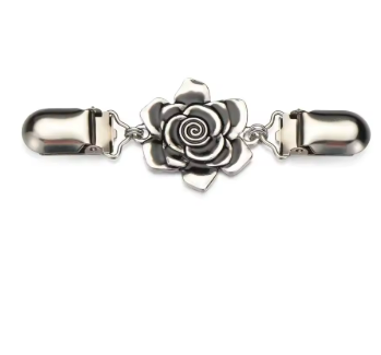 WAIST CINCHER CLIP ROSE SILVER