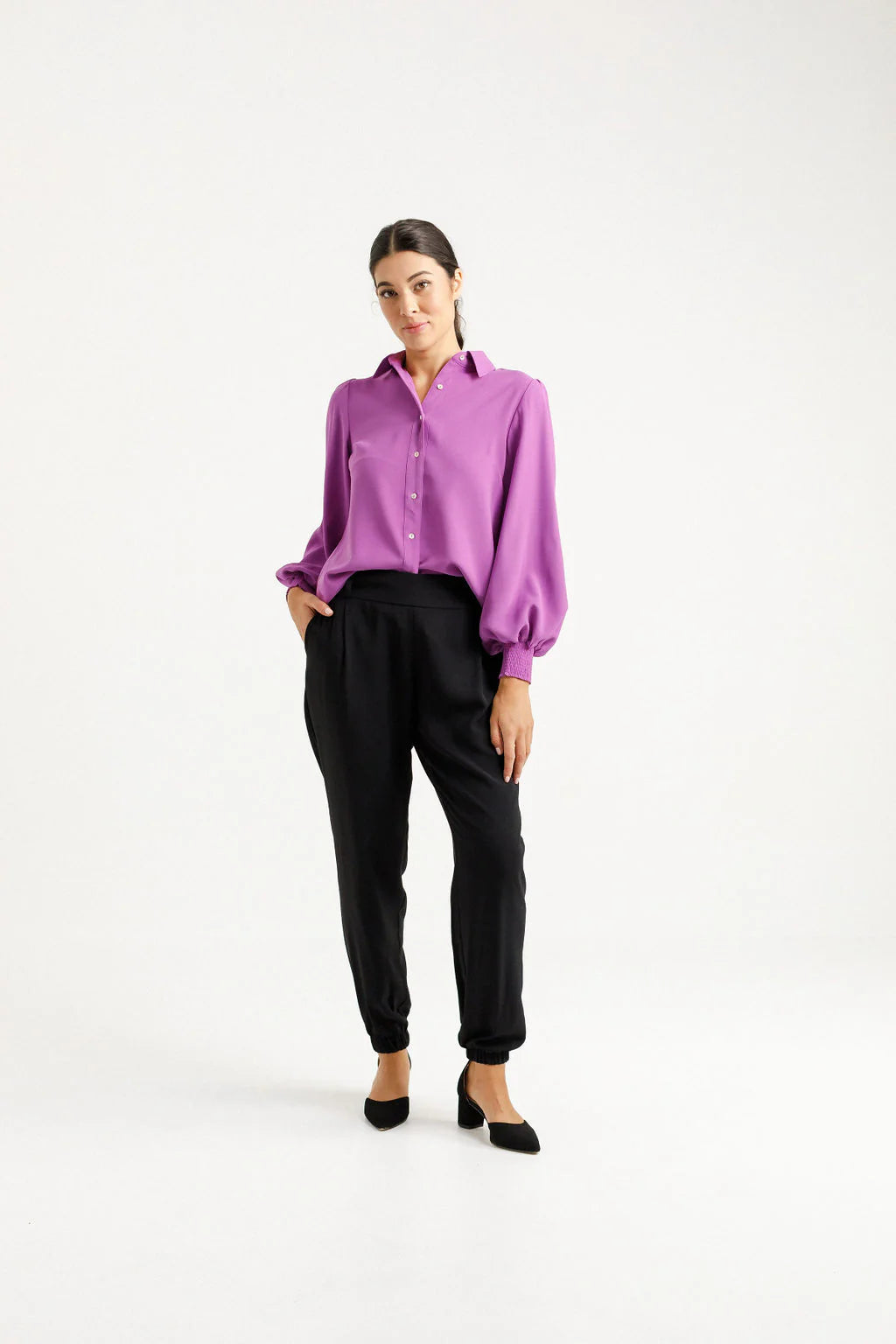 SLOANE SHIRT ORCHID