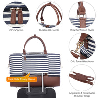 SUCIPI_AMARI DOTTY TRAVEL DUFFLE BAG BLACK/WHITE/TAN _ AMARI DOTTY TRAVEL DUFFLE BAG BLACK/WHITE/TAN _ Ebony Boutique NZ