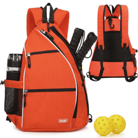 SUCIPI_NEXUS SUCIPI PICKLEBALL BAG ORANGE _ NEXUS SUCIPI PICKLEBALL BAG ORANGE _ Ebony Boutique NZ