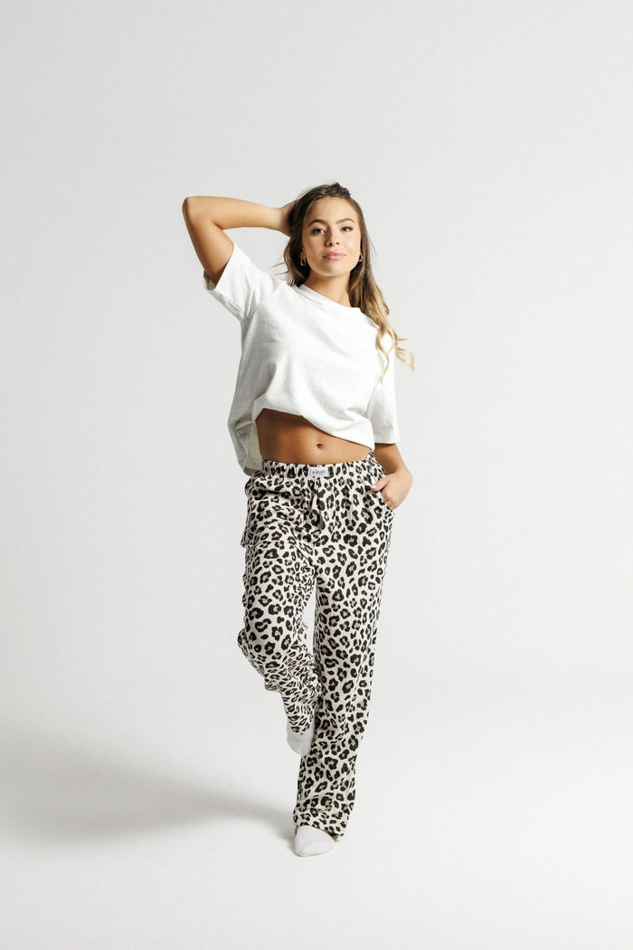 BOXER PANTS ANIMAL PRINT_by_THE GOODNIGHT SOCIETY_women's_in_New Zealand_ BOXER PANTS ANIMAL PRINT _