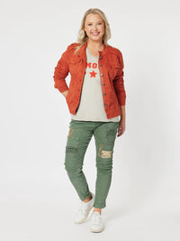 THREADZ_ALL THAT JAZZ JEAN KHAKI _ ALL THAT JAZZ JEAN KHAKI _ Ebony Boutique NZ