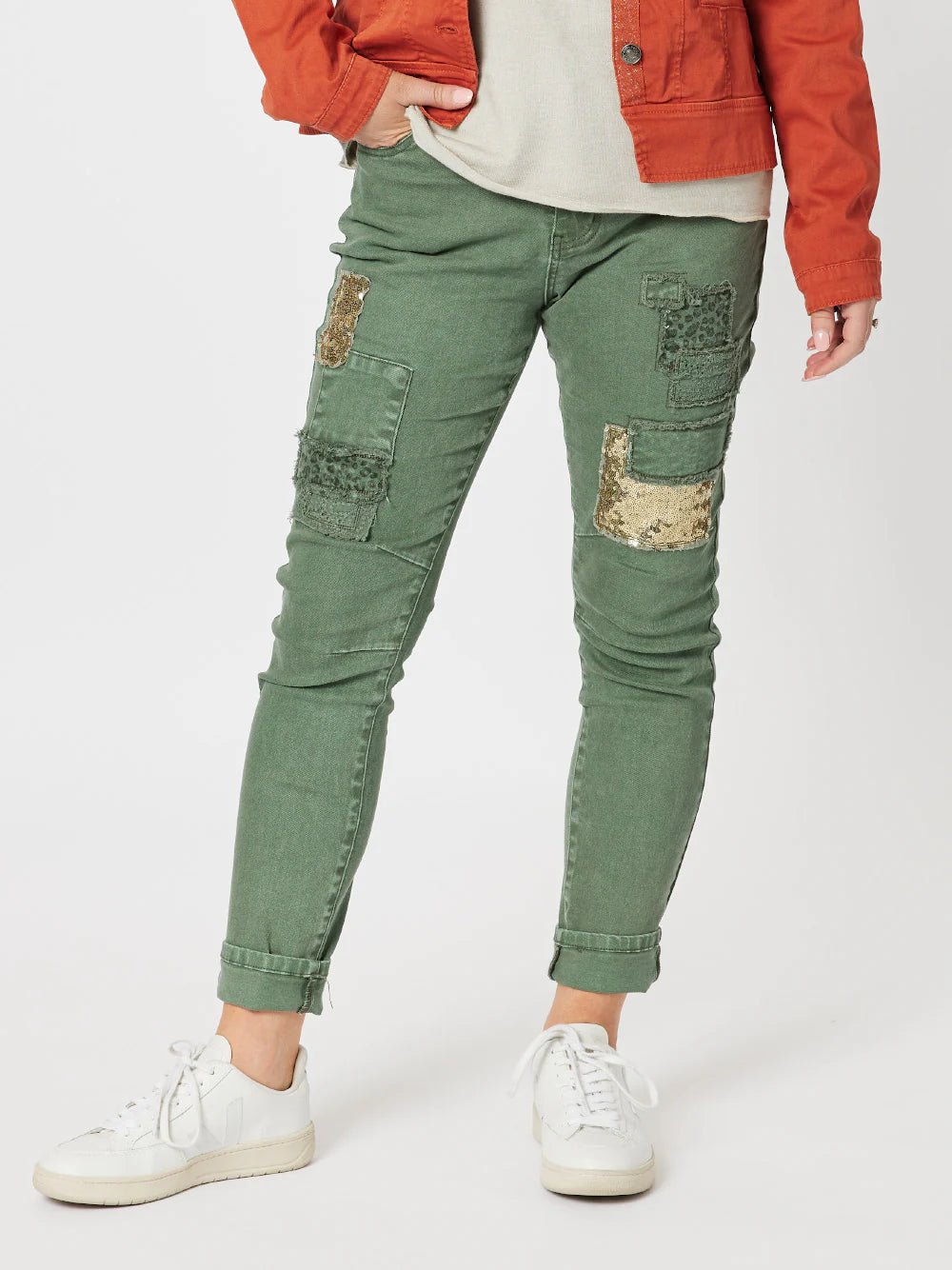 THREADZ_ALL THAT JAZZ JEAN KHAKI _ ALL THAT JAZZ JEAN KHAKI _ Ebony Boutique NZ