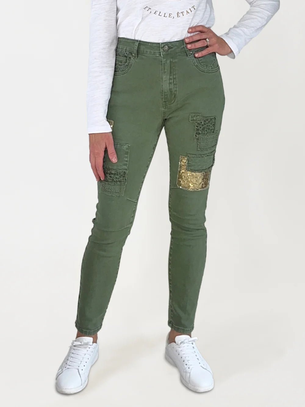 THREADZ_ALL THAT JAZZ JEAN KHAKI _ ALL THAT JAZZ JEAN KHAKI _ Ebony Boutique NZ