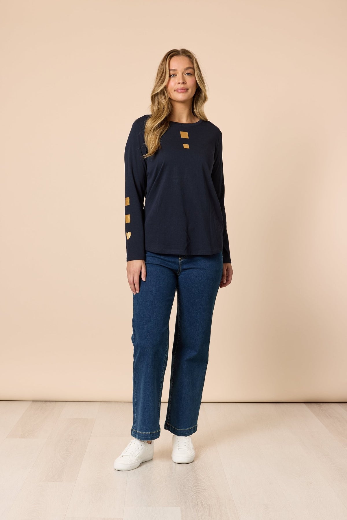 THREADZ_CABO STRIPE SHIRT BLUE / WHITE _ CABO STRIPE SHIRT BLUE / WHITE _ Ebony Boutique NZ