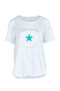 THREADZ_C'EST LA VIE TSHIRT _ C'EST LA VIE TSHIRT _ Ebony Boutique NZ