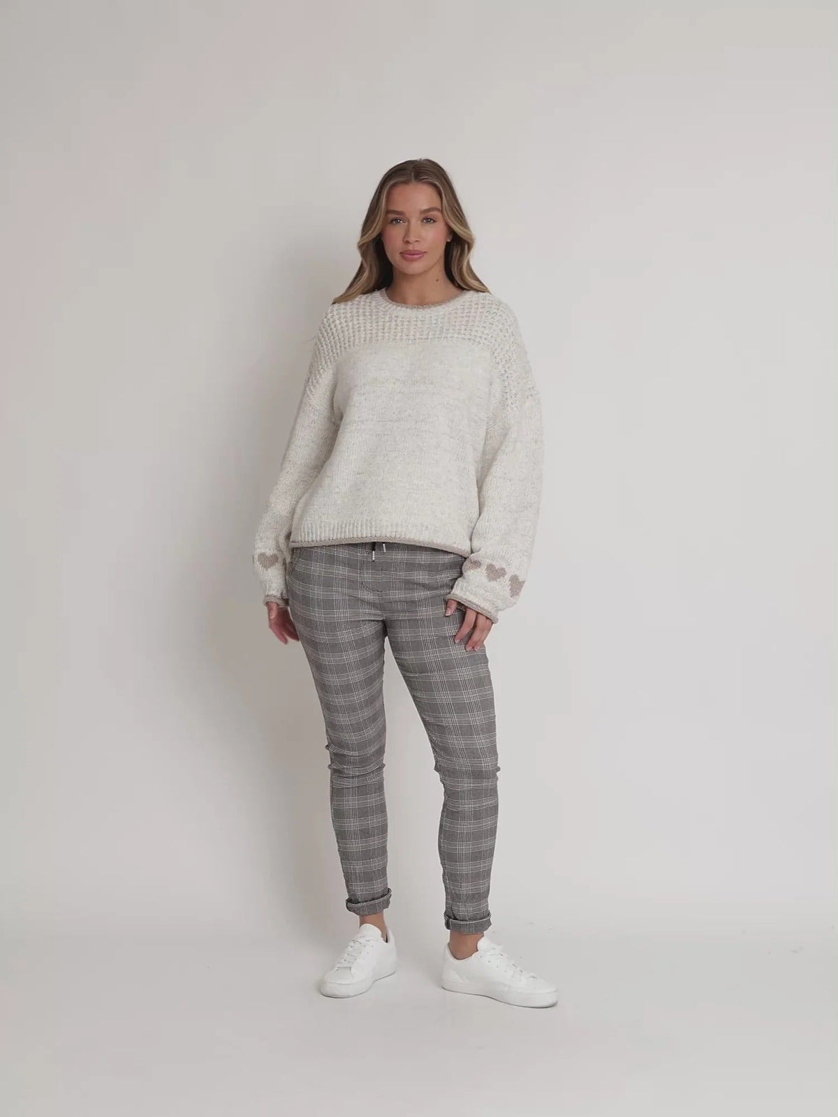 CHIC CHECK PANT_by_THREADZ_women's_in_New Zealand_ CHIC CHECK PANT _