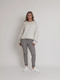 CHIC CHECK PANT_by_THREADZ_women's_in_New Zealand_ CHIC CHECK PANT _