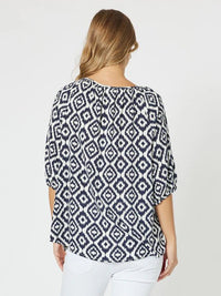 THREADZ_DIAMOND TUNIC _ DIAMOND TUNIC _ Ebony Boutique NZ