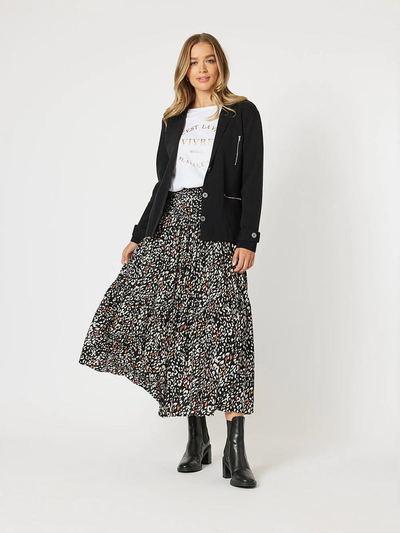 Animal print skirt nz hot sale