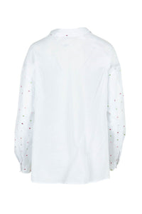 THREADZ_EMB SPOT SHIRT _ EMB SPOT SHIRT _ Ebony Boutique NZ