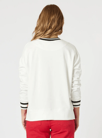 THREADZ_LE MARAIS SWEAT IVORY _ LE MARAIS SWEAT IVORY _ Ebony Boutique NZ