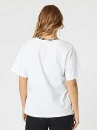 THREADZ_LE MARAIS T - SHIRT WHITE _ LE MARAIS T - SHIRT WHITE _ Ebony Boutique NZ